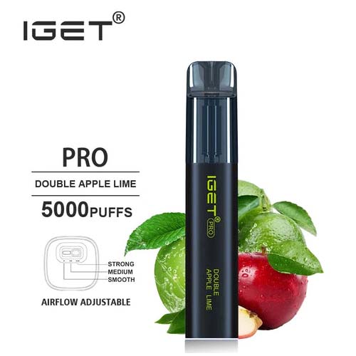 IGET-PRO-DOUBLE-APPLE-LIME-DEVICE5000-Puffs