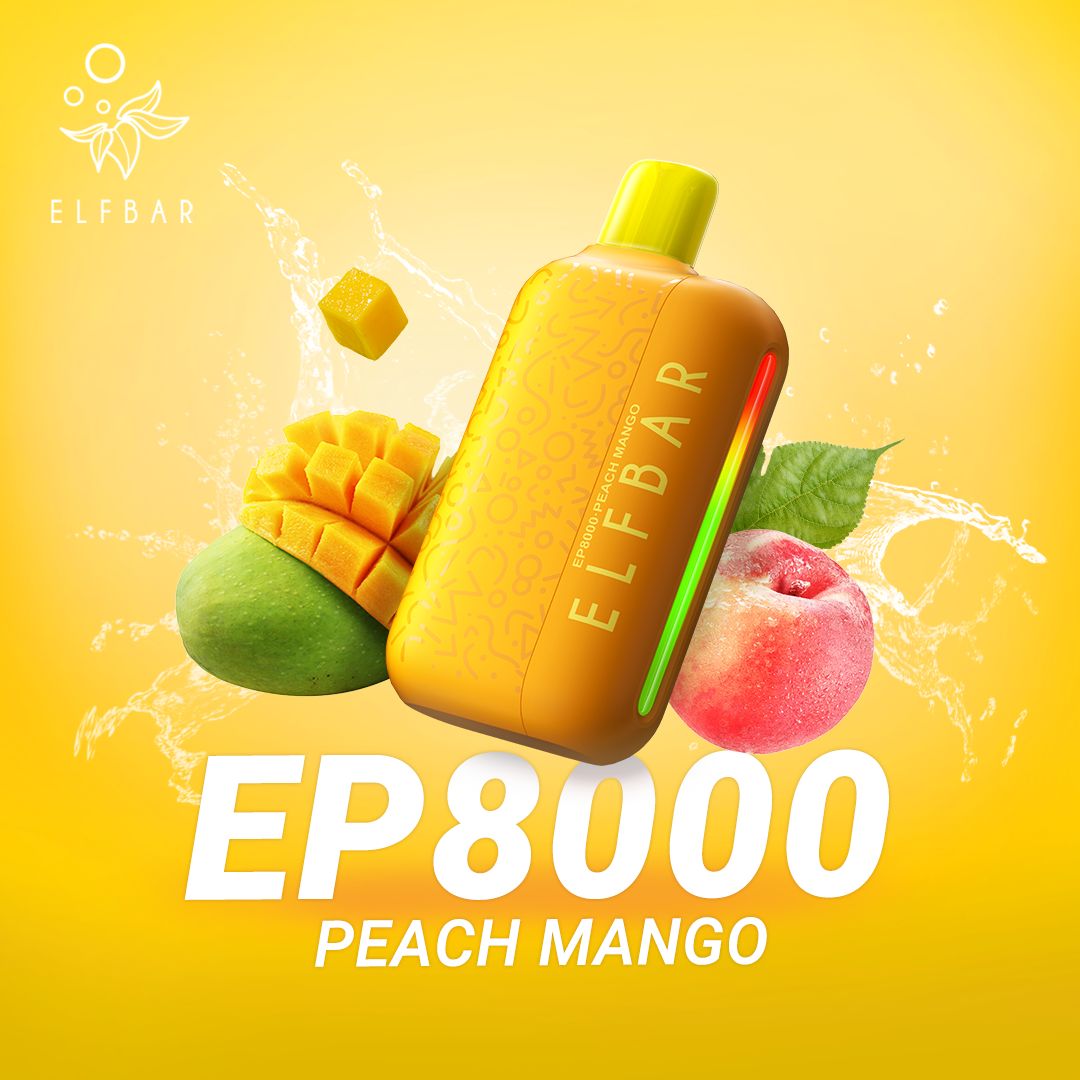 ELF BAR EP8000- Peach Mango