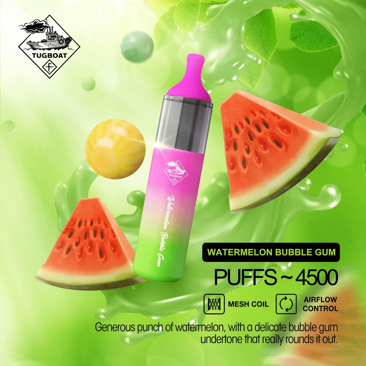 Watermelon-Bubble-Gum-By-Tugboat-EVO-Disposable-Pod-4500-Puffs-1.png