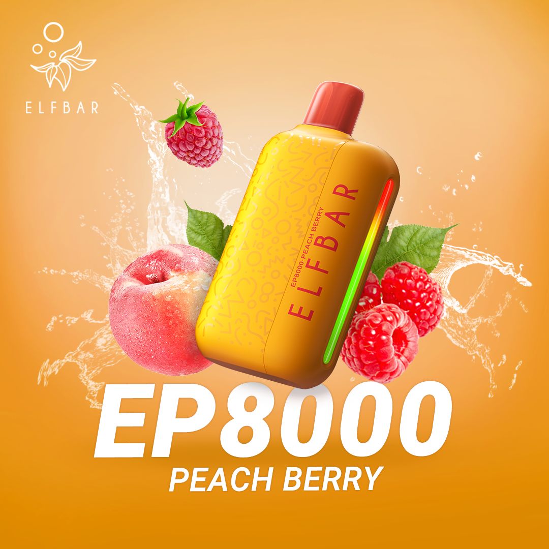 ELF BAR EP8000- Peach berry